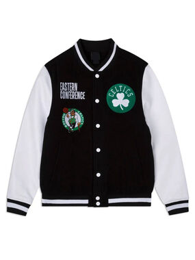 NBA Boston celtics wool varsity jacket